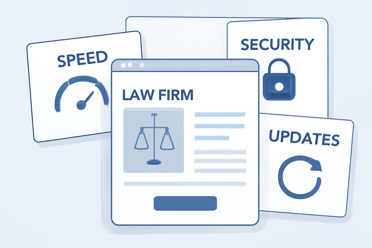 Speed, Security, and Updates The 90-Minute Website Maintenance Plan for Busy Law Firms